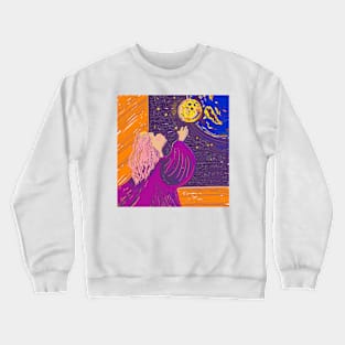 Moon Crewneck Sweatshirt